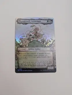 MTG - Thoughtweft Lieutenant (Showcase Foil) - Lorwyn Eclipsed NM/M Condition - Image 1