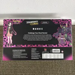 Pokemon Marnie Premium Collection Box New & Sealed - 8x Boosters + Playmat - Image 4