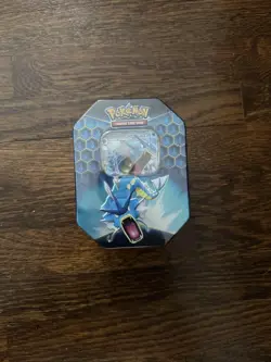 Pokemon TCG Hidden Fates Gyarados GX Tin - Factory Sealed - Image 1