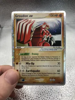 Pokemon 2006 EX Collector's Tins Groudon ex Nintendo Promo 038 - Image 1