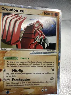 Pokemon 2006 EX Collector's Tins Groudon ex Nintendo Promo 038 - Image 4