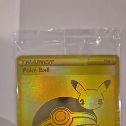 Pokemon TCG Celebrations Gold Pokeball Promo Card SWSH146 Ultra Premium Collecti - Image 3
