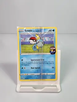 Sobble On The Ball 005/005 Pokemon Futsal Stamp UK Promo Sealed - Image 1