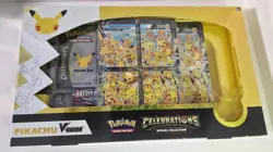 Pokemon - Celebrations Pikachu V-Union Special Collection Box Sealed 2021 - Image 1