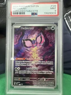 Pokemon TCG Pecharunt 129 PSA 9 - Image 1
