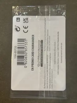 Charmander (GameStop Exclusive) 004/165 Sealed Reverse Holo Pokemon TCG NM - Image 2
