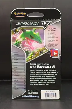 V Battle Deck [Rayquaza V] - Pokemon TCG Sealed Deck Kit - Image 2
