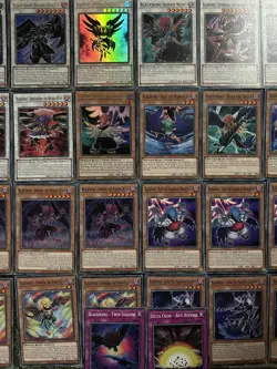 YuGiOh Synchro Blackwing Deck & Secret Rare Chibi Token + Extra Deck Vayu Etc - Image 4