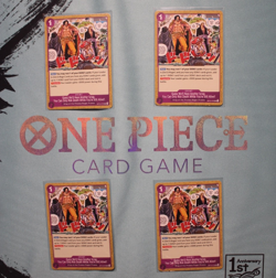One Piece TCG Guess We'll Have Another Scrap. You Can Only Risk... x4 Playset - Image 1
