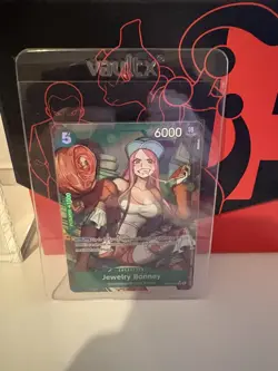 One Piece TCG Bonney OP07-026 SR Alternative Art English Edition Mint/NM - Image 2