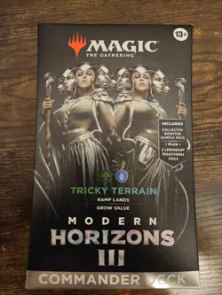 MTG Magic The Gathering Modern Horizons 3 Tricky Terrain Commander Deck - Image 2