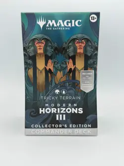 MTG Modern Horizons 3 Collector's Commander Deck Tricky Terrain Factory Sealed - Image 1