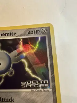 Pokemon TCG Holon's Magnemite EX Delta Species 70/113 Reverse Holo Stamped NM/LP - Image 5