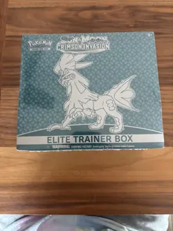 Pokemon TCG Sun & Moon Crimson Invasion Elite Trainer Box ETB (Sealed) - Image 1