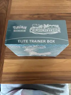 Pokemon TCG Sun & Moon Crimson Invasion Elite Trainer Box ETB (Sealed) - Image 2
