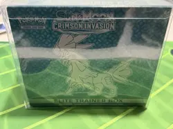 Pokemon Crimson Invasion Elite Trainer Box ETB New Sealed w/ plastic case - Image 2
