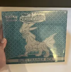 Pokemon TCG Sun & Moon Crimson Invasion Elite Trainer Box ETB (Sealed) - Image 1