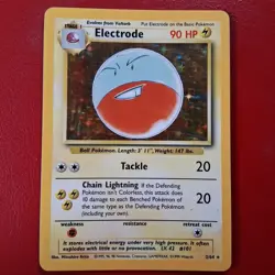 Pokemon TCG Electrode Jungle 2/64 Holo Unlimited Holo Rare Pokemon Card Lp - Image 1