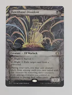 (Normal) Dawnhand Dissident (Showcase) (311) Lorwyn Eclipsed Mtg NM - Image 1