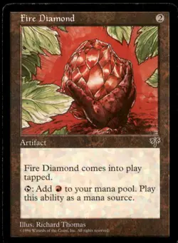 Fire Diamond LP Light Play Mirage MTG [6032] - Image 1