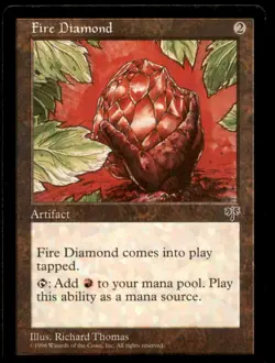 Fire Diamond LP Light Play Mirage MTG [6030] - Image 1