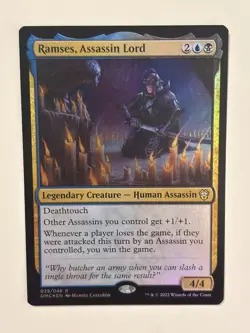 Commander: Dominaria United Magic: The Gathering Ramses, Assassin Lord - Image 1