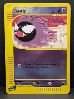 Gastly 57/144 Skyridge Reverse Holo Rare Pokemon TCG Nintendo e-reader LP+ - Image 1