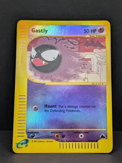 Gastly 57/144 Skyridge Reverse Holo Rare Pokemon TCG Nintendo e-reader LP+ - Image 3