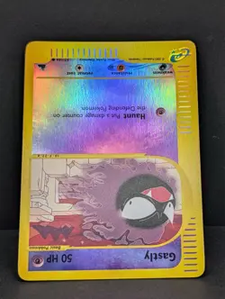Gastly 57/144 Skyridge Reverse Holo Rare Pokemon TCG Nintendo e-reader LP+ - Image 4