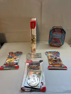 Pokemon TCG Scarlet & Violet 151 Alakazam ex Collection Box + Sealed Lot - Image 3
