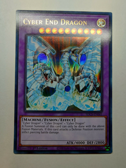 Cyber End Dragon (MISPRINT) SDCS-EN041 Ultra Rare 1st Edition NM Yugioh - Image 1