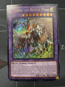 Sleipnir the Runick Mane (MISPRINT) MP24-EN096 Secret Rare 1st Edition NM Yugioh - Image 1
