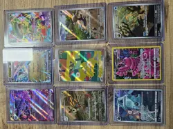 Pokemon Cards Bundle Full-Art Singles Mixed Lot - Image 1