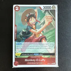 One Piece Monkey.D.Luffy (OP06-013/154) Wings of the Captain NM FOIL - Image 1