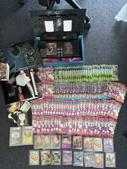 Pokemon Card Collection Lot (Booster Packs/Singles/Graded) - Image 1