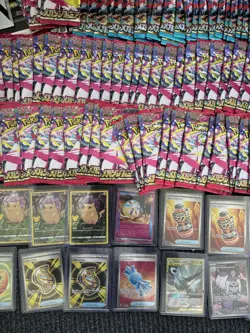Pokemon Card Collection Lot (Booster Packs/Singles/Graded) - Image 3