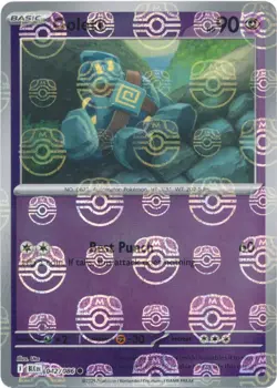 Holofoil - Golett (Master Ball Pattern) - 042/086 - SV: Black Bolt - NM - Image 1