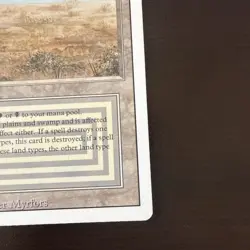 MTG: Scrubland - Revised Edition - LP+ - Reserved List Dual Land- Dual Land CEDH - Image 5