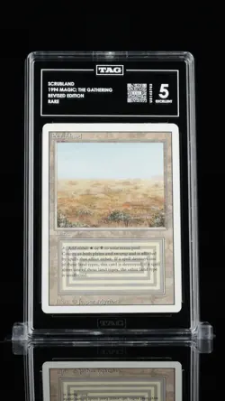 Scrubland Revised Dual Land (1994) TAG 5 Excellent | MTG Reserved List - Image 1