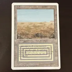 MTG: Scrubland - Revised Edition - LP - Reserved List Dual Land- Dual Land CEDH - Image 1