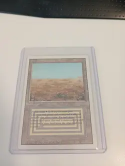Scrubland Revised Edition Dual Land Reserved List Authentic MP MTG - Image 1