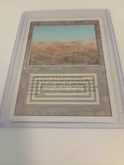 Scrubland Revised Edition Dual Land Reserved List Authentic MP MTG - Image 3