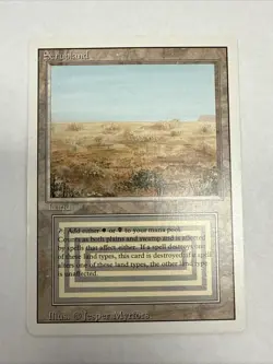 Mtg Magic Revised Scrubland Near Mint Dual Land Reserve List - Image 1