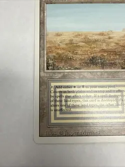 Mtg Magic Revised Scrubland Near Mint Dual Land Reserve List - Image 4