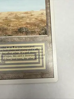 Mtg Magic Revised Scrubland Near Mint Dual Land Reserve List - Image 5