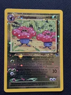 Pokemon Card - Southern Islands Vileplume Reverse Holo 17/18 Near Mint! - Image 1