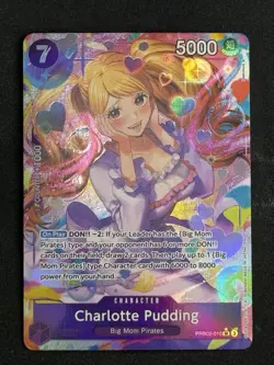 Charlotte Pudding - PRB02-010 (Alternate Art) PRB02-010 Premium Booster - Image 1
