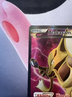 Alakazam EX 117/124 XY Fates Collide 2016 Full Art Pokemon Card TCG LP - Image 4