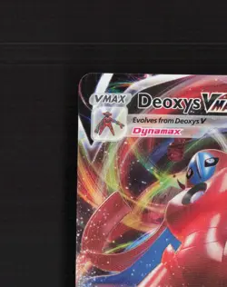 Deoxys VMAX SWSH267 Sword & Shield Black Star Promo Holo Pokemon Card LP+ - Image 3