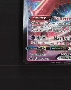 Deoxys VMAX SWSH267 Sword & Shield Black Star Promo Holo Pokemon Card LP+ - Image 5